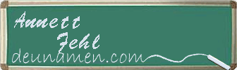 Annett Fehl Visitenkarte